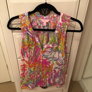 Lilly Pulitzer essie tank